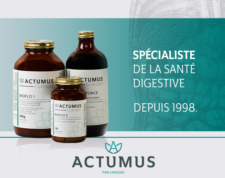 Actumus | Spécialiste de la santé digestive depuis 1998