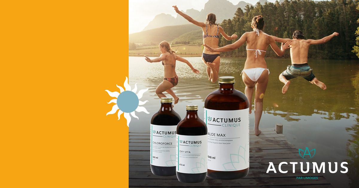 Promotion estivale produits de santé naturelle Actumus