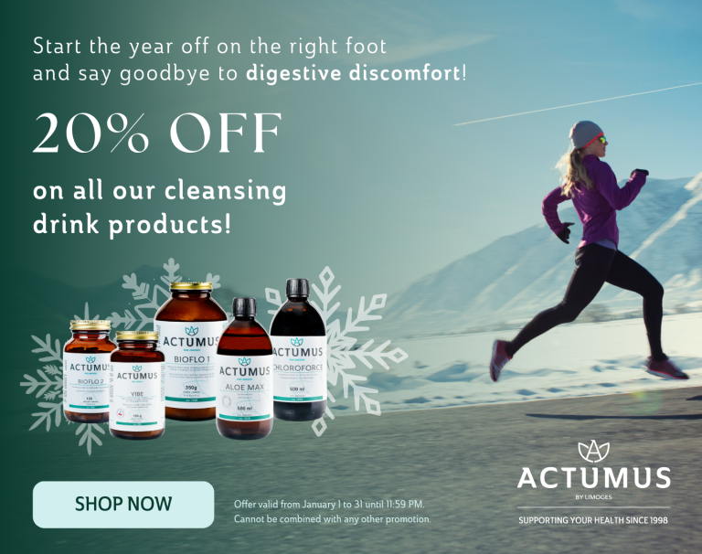 Start the year off right: enjoy 20% off all of our detox drink products.