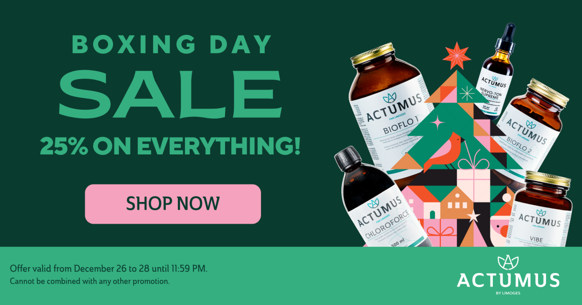 BOXING DAY: 25% OFF on everything on our online store!