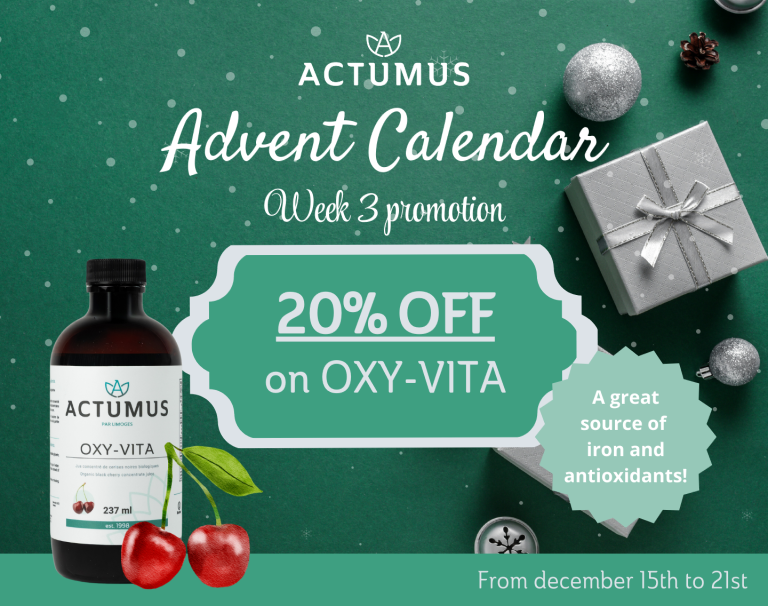 Advent Calendar | This week, 20% OFF on OXY-VITA!