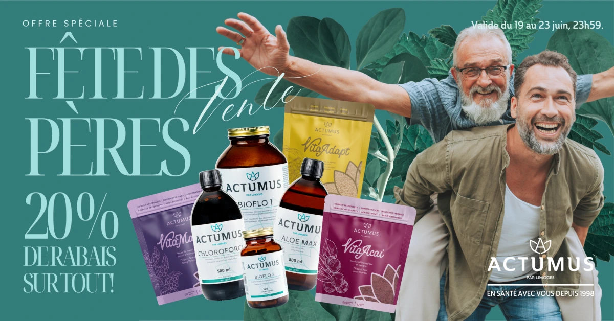 PROMO FÊTE DES PÈRES : 20 % de rabais sur tout ! Faites vite !